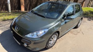 Изумрудный Peugeot 307 в отличном состоянии❤️