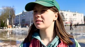 Майский день в чужом городе. Сезон фонтанов открыт