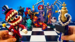 Я ВОСТАНОВИЛА Фигурки из пластилина! Удивительный цифровой цирк лепка (Amazing Digital Circus)