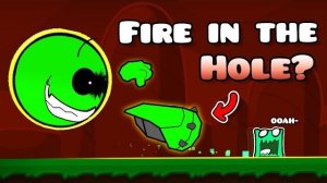 Fire in the Hole is Villain? | Geometry dash 2.2 Огонь в яме — злодей? | Geometry Dash 2.2