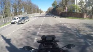 Поездка на Yamaha на XMAX-250 из Москвы к разъезду «Дубосеково»  через Волоколамск