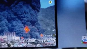 Развернувшие военные действия на Чёрном моря ЯВНО в курсе, что оно может и гореть и взрываться..mp4