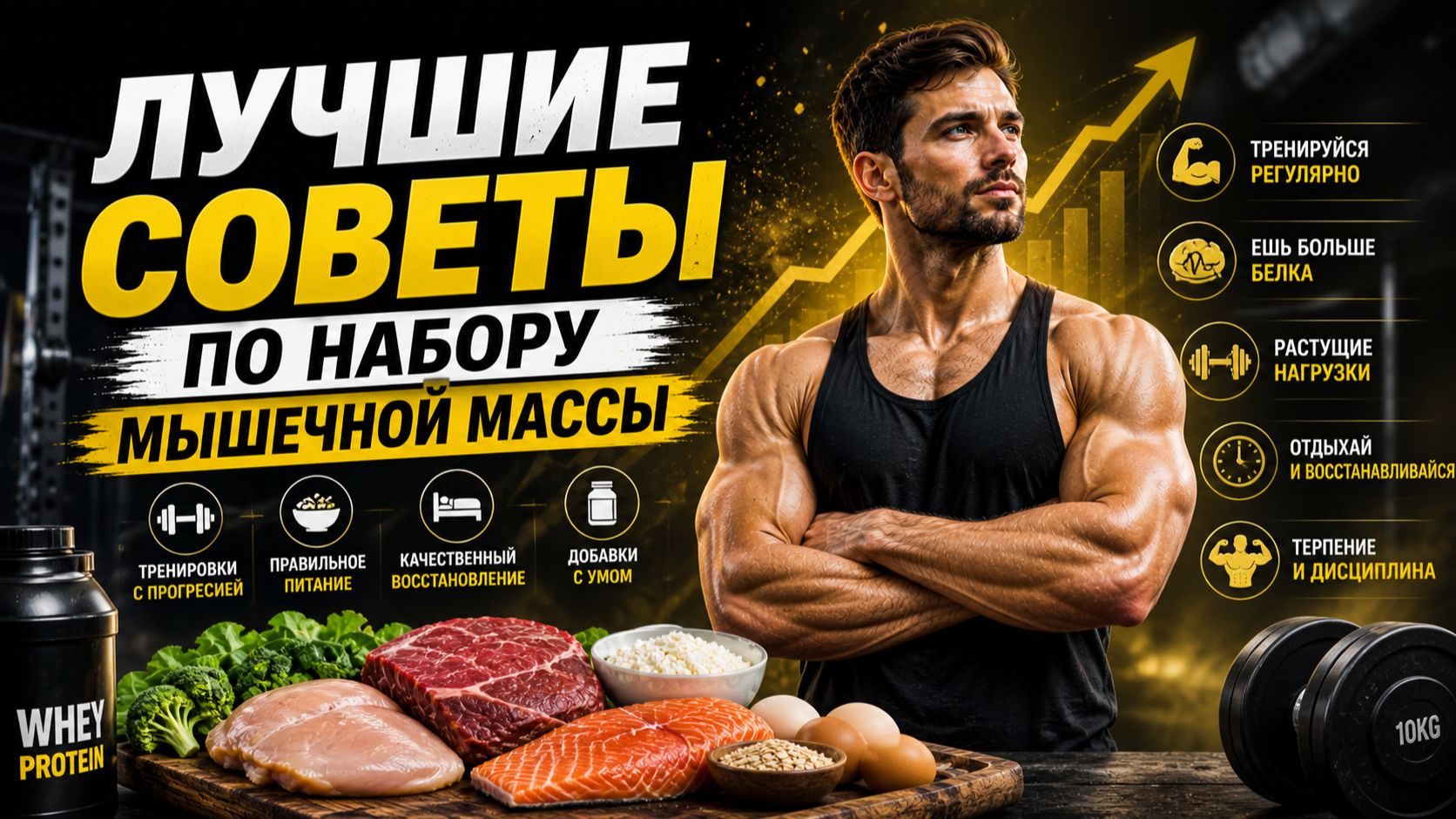 ЛУЧШИЕ СОВЕТЫ ПО НАБОРЫ МЫШЕЧНОЙ МАССЫ смотреть онлайн