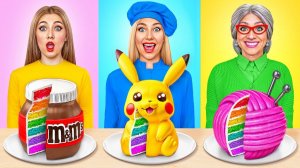 Кулинарный Челлендж# Я против Бабушки # Съедобная Битва от TeenDO Challenge