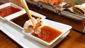 Кореянка ест морепродукты. Мукбанг. Китайцы едят на камеру. 🍣 большой сет