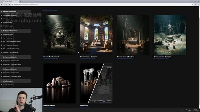 Learn To Create Beautiful Environments In Blender 1 Fantasy Environments Course Intro