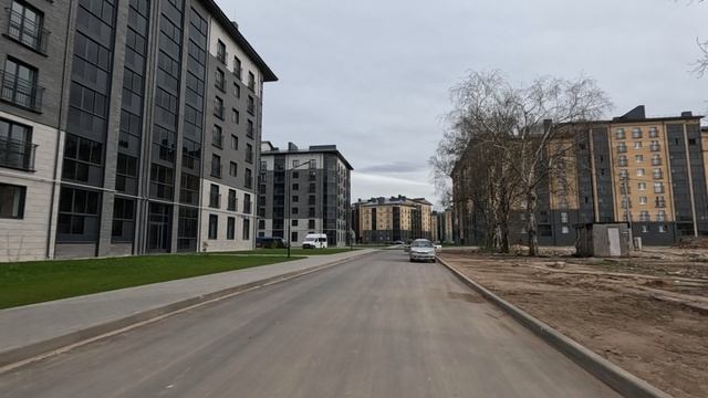 Прогулка по территории новостроек в Завидово-Мокшино весной 2026 года !