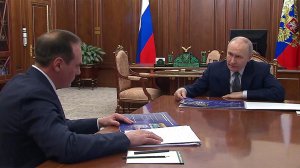 Социально-экономическое развитие Мордовии президент обсудил в Кремле с главой республики А. Здуновым