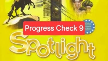 Spotlight 5 (Спотлайт 5), Учебник, Progress Check 9, стр. 114.
