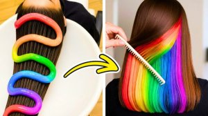 1$ vs 10 000$: лайфхаки для волос и преображение ✨