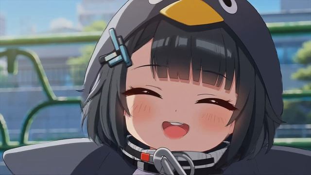 The little penguin sets off to greet spring.