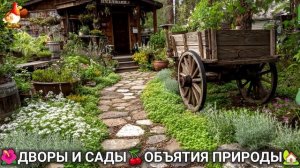 Дворы и сады 🍒 идеи оформления дачи в объятиях природы 🏡 (5) 🍒