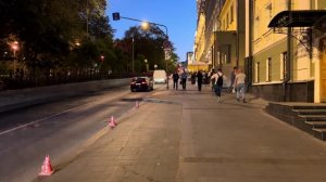 Москва ночная прогулка жизнь после заката и атмосфера ночных улиц ✨