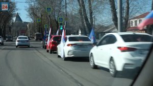 Автопробег, посвящённый 95-летию Абакана, проехал по улицам столицы Хакасии