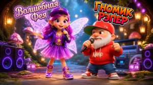 👉 Гномик Рэпер и Волшебная Фея 🎤✨ Весёлый Детский Хип-Хоп Мультик