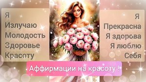 Красивая песня-аффирмация на красоту и молодость !