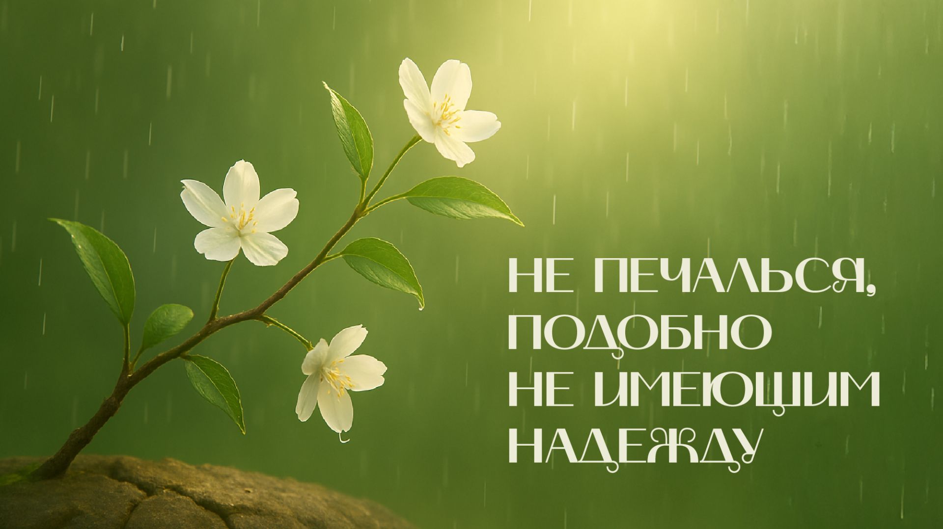 Не печалься, подобно не имеющим надежду |  Древо жизни