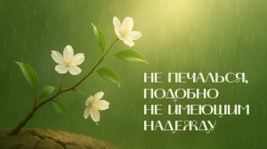 Не печалься, подобно не имеющим надежду |  Древо жизни