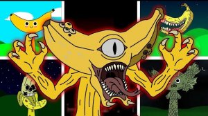 My Sprunki OC: Банановая ФАЗА С 1 ПО 5 Спрунки банан