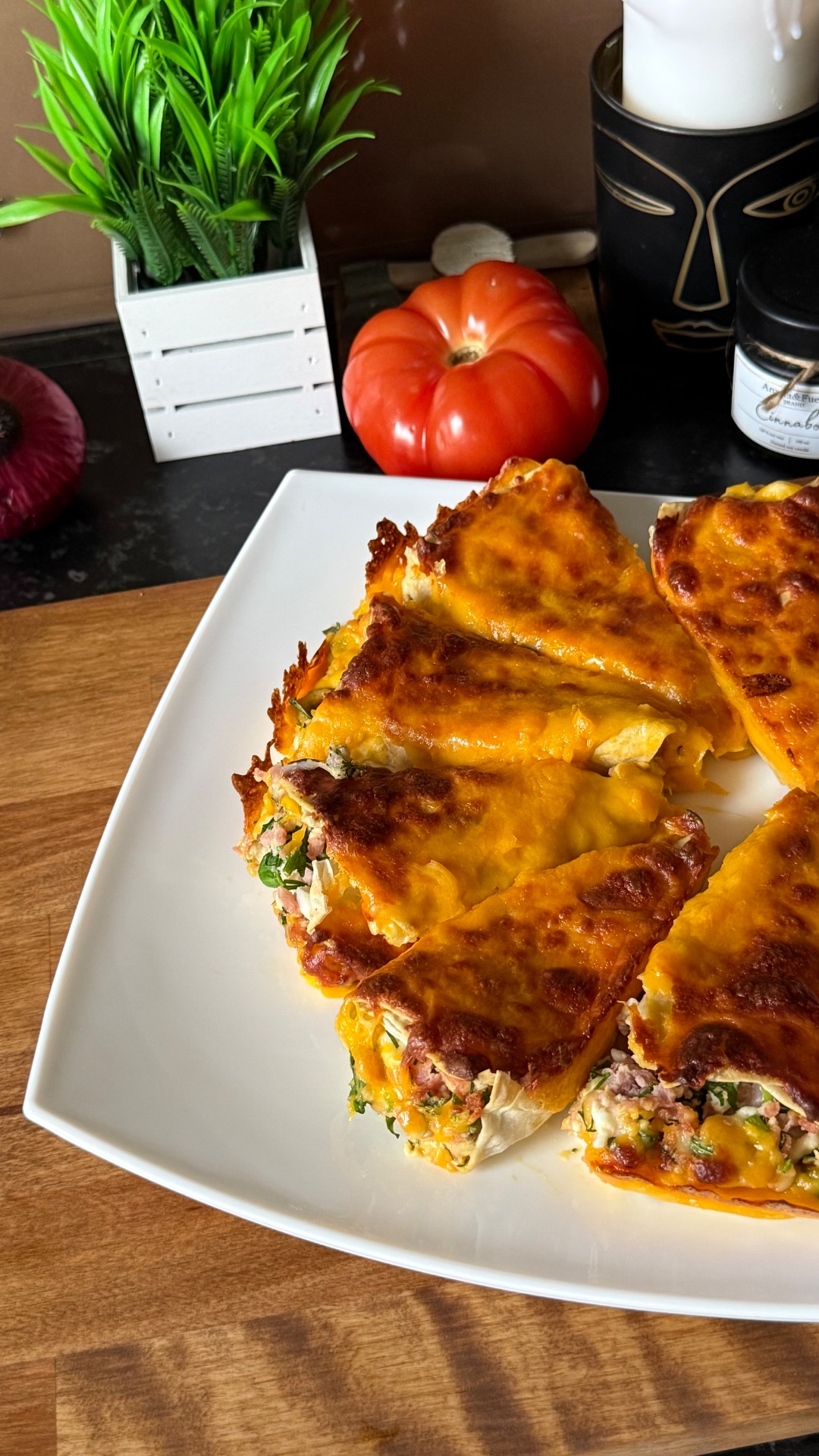 Завтрак на сушке «Белковые конусы» 🧀 🍳 🍖