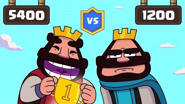 Все матчи Clash Royale! Анимация смотреть онлайн