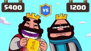 Все матчи Clash Royale! Анимация
