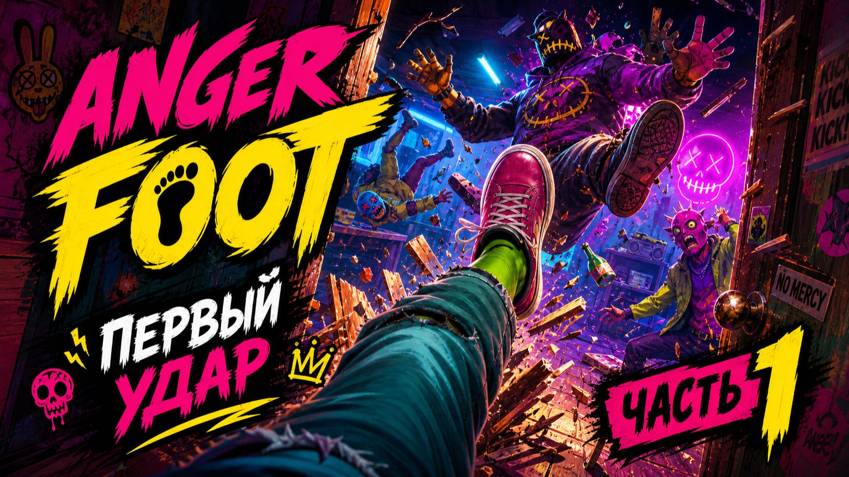 Anger Foot. Дресс-код: тапок. ЧАСТЬ 1.