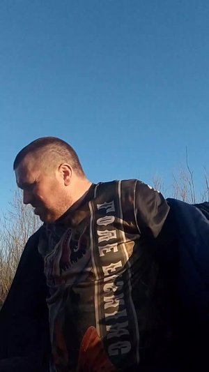 на рыбалке