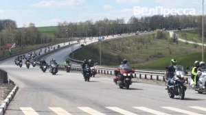 В Белгороде «Ночные волки» открыли мотосезон
