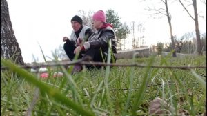 Выехали с Вовой на рыбалку