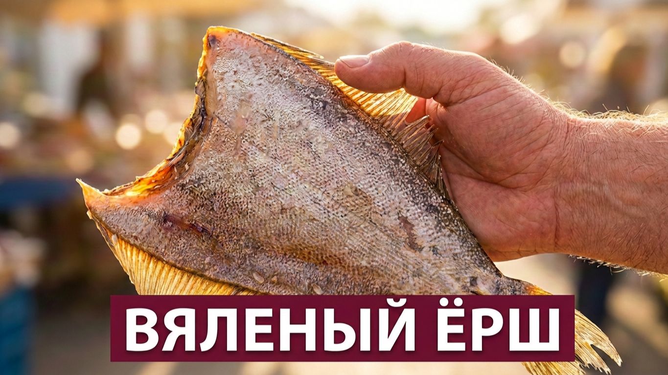 Вяленый морской ерш. Мурманский деликатес. Камбала-ёрш.