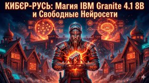 ⚒️ Дар Сварога: Обзор нейросети IBM Granite 4.1 на ПК