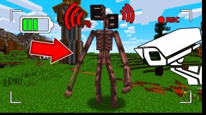 СЛЕЖУ ЗА СИРЕНОГОЛОВЫЙ SCP 6789 ЧЕРЕЗ КАМЕРУ В МАЙНКРАФТ! SIREN HEAD MINECRAFT