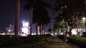 Вечерняя набережная в Дананге!На реке Хан!