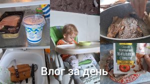 НАШ ДЕНЬ, ГОТОВИМ ГУЛЯЕМ УБРАЛАСЬ В ХОЛОДИЛЬНИКЕ!