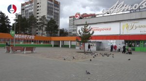 Территория возле торгового центра на улице Автозаводской, 7 в Новоуральске преобразилась