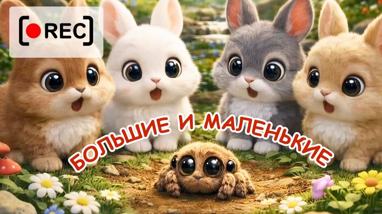 БОЛЬШИЕ и МАЛЕНЬКИЕ ⧸ Мульт-песенка. Наше всё [rec]