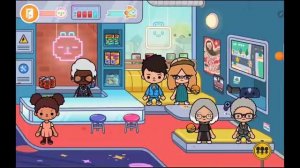 🍿 Toca boca. Ева и её друзья.  5 серия  ~♡Тока бока универ-VVU, аркада и ресторан♡~