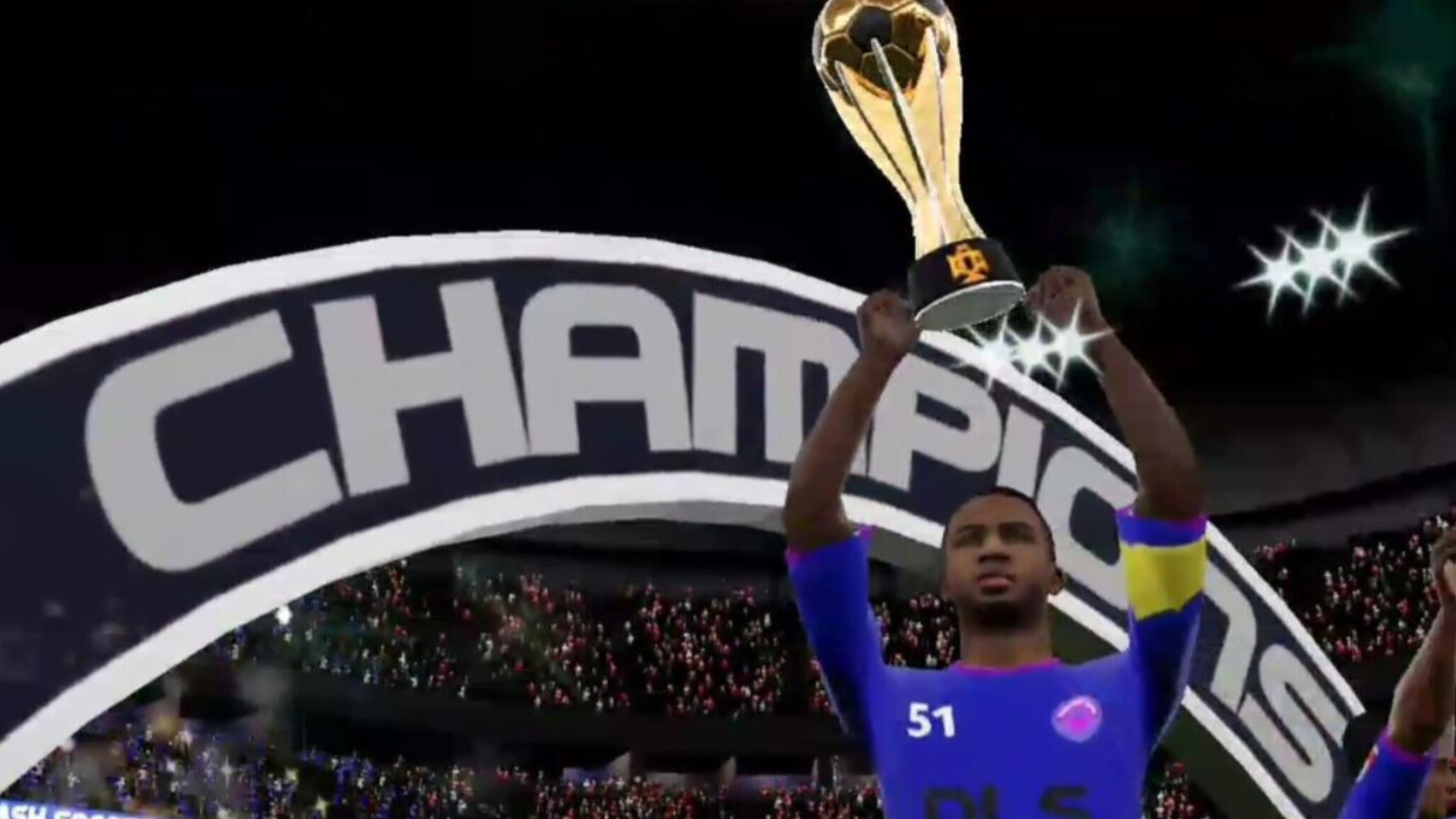 АНИМАЦИЯ ПРАЗДНОВАНИЯ ЛИГИ ЧЕМПИОНОВ В Dream League Soccer 2026