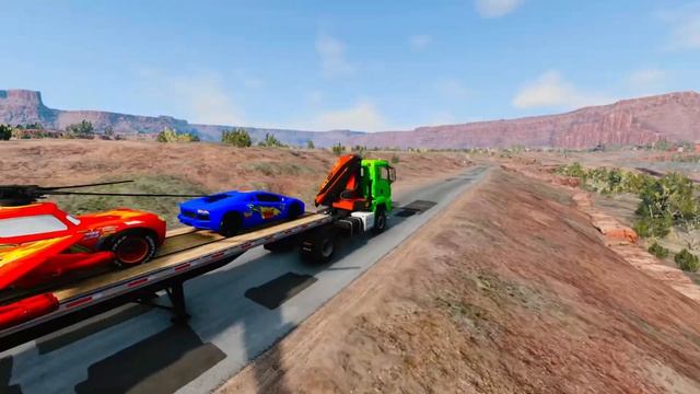 Superheroes On A Motorcycle Ride Over The Sea Along The Supper& Spider-Man Bridge GTA 5_part1_11