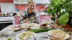 перекусили и в лес //  обед шикарный //