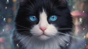 Cat Walking Through an Impossible Magical World ⧸⧸ Minimal Techno Mix Dark & High-Tech