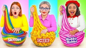 Мой кулинарный челлендж против бабушки | Вкусные рецепты