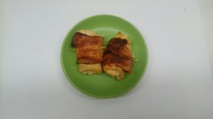 Вкусные куриные рулетики с беконом