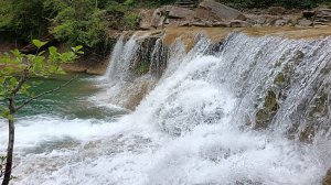 Шум воды. Шум реки. Звуки реки. Пение птиц. Горная река. Звуки природы.