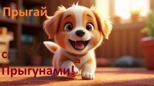 Прыгай с Прыгунами!🐶  Песенка для малышей