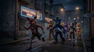 НОВЫЙ ФНАФ НА УЛИЦЕ - FNAF ACROSS THE STREET