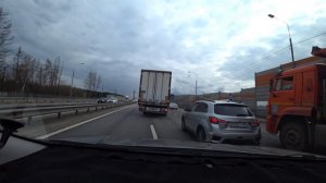 Из Звенигорода до трассы М 4 Дон Домодедово Платный участок Езда на автомобиле