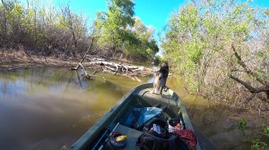 ВЗЯЛ КИТАЙЦА И СРАЗУ НА РАЗВЕДКУ ПОД ВОДОЙ! ОБКАТКА, ОХОТА, РЫБАЛКА. KAMISU 9.8 + RIVER BOAT