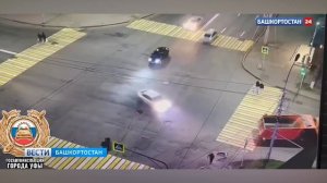 В Уфе «КамАЗ» сбил школьника на электросамокате на пешеходном переходе